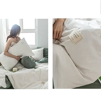 Amazon｜布団カバー 3点セット シングル 白a 寝具カバーセット